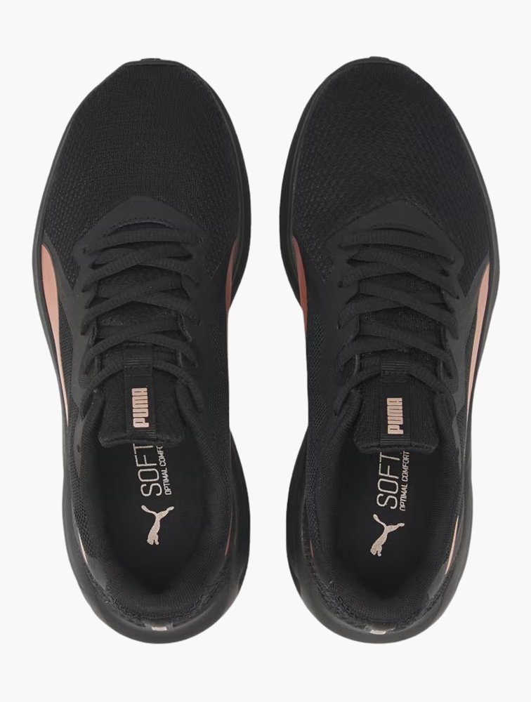 MyRunway Shop PUMA Black Rose Gold Twitch Running Shoes for